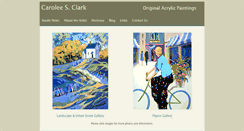 Desktop Screenshot of caroleeclark.com